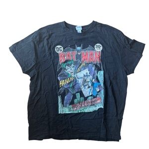 Batman The Joker DC Comics Graphic Black T-Shirt Size: 4XL